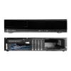 SilverStone MILO ML03 - Desktop - Mikro-ATX - without Power Supply (ATX / PS/2) - Black - USB/Audio (SST-ML03B-R)