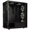 Kolink Observatory HF Glass ARGB Midi-Tower - black
