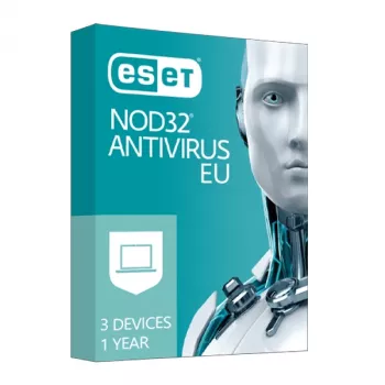 ESET NOD32 Antivirus – 3 Devices, 1 Year, ESD EU