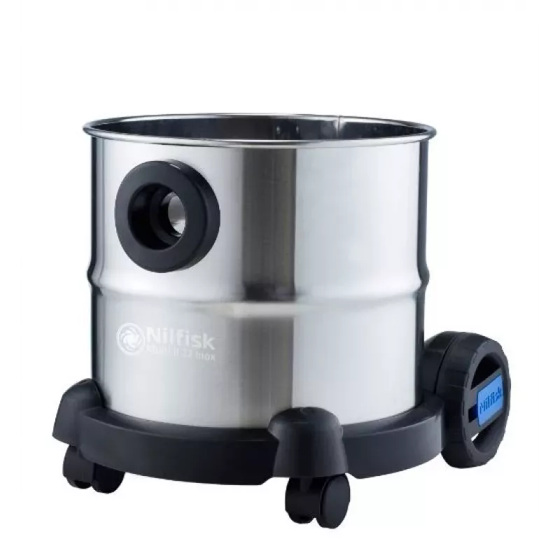 Nilfisk MULTI II 22 Stainless Steel Drum vacuum Dry&wet 1200 W Dust bag