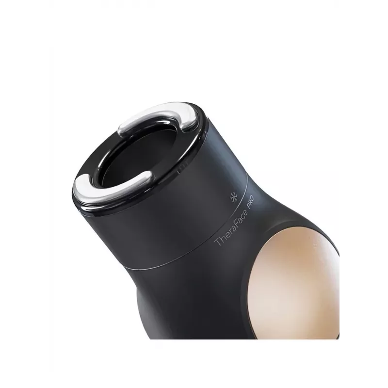 Face massager Therabody Theraface Hot & Cold Rings FG Black — 67 mm, cordless, 2 programs, OLED display