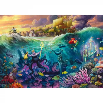 Thomas Kinkade Studios: Disney - Ursula, Puzzle 1000 Pieces