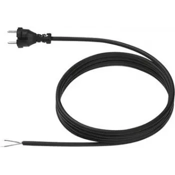 Power cable Bachmann 248.175, black, 3 m, 250 V / 16 A