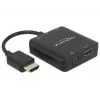 Audio Converter DeLOCK 62784 Black