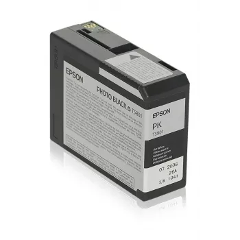 Epson Singlepack Photo Black T580100, Photo black, Dye-based ink, 80 ml, 1 pc(s)