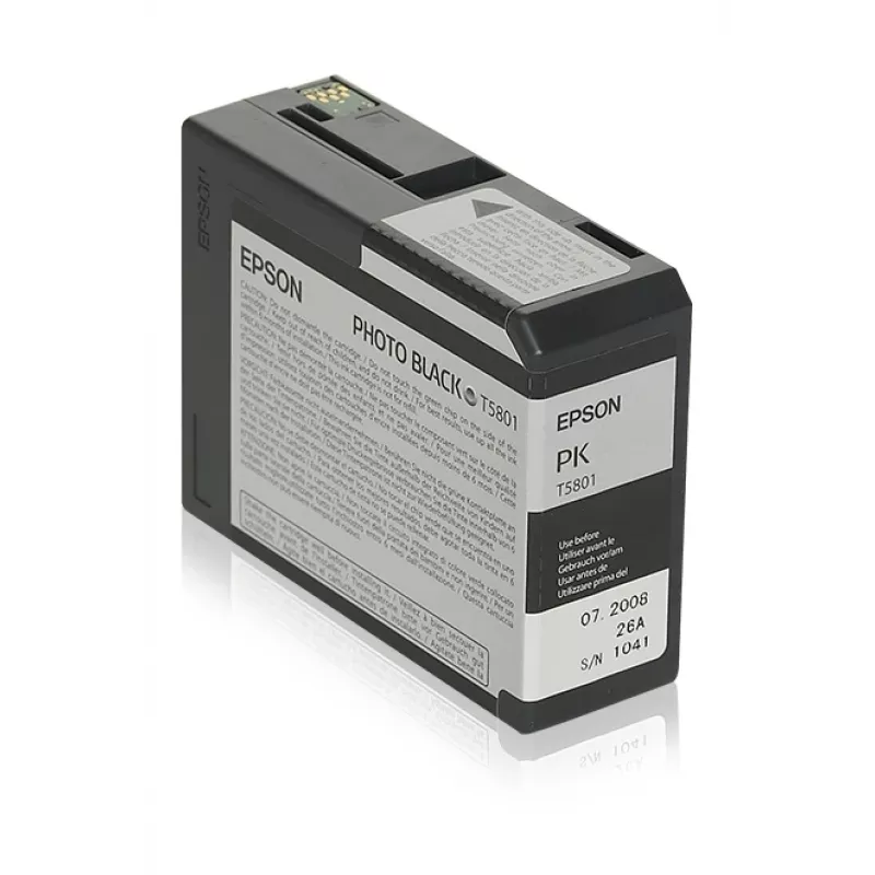 Epson Singlepack Photo Black T580100, Photo black, Dye-based ink, 80 ml, 1 pc(s)