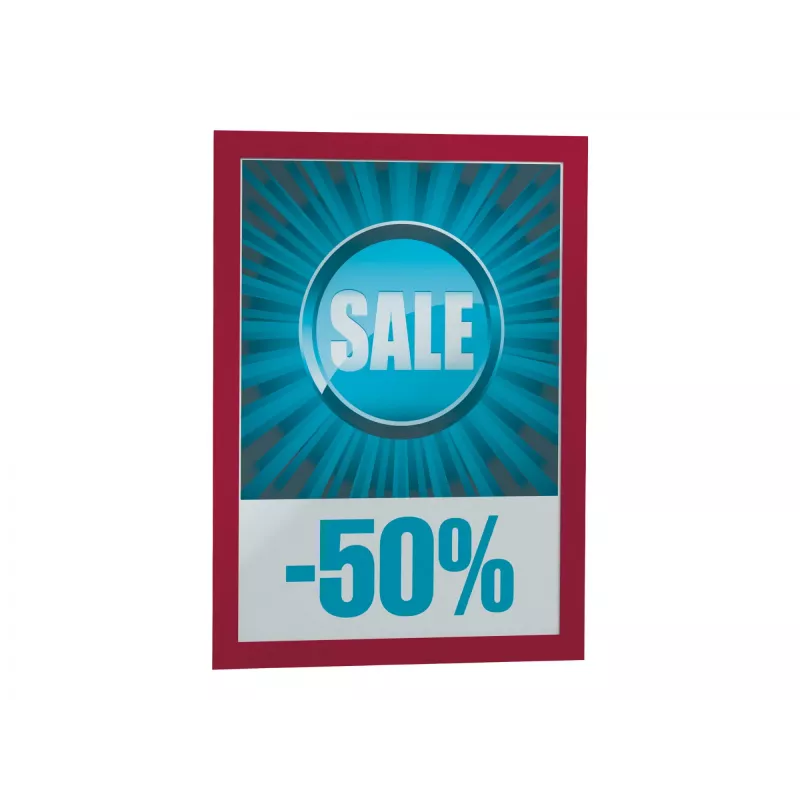 Magnetic Frame Durable DURAFRAME A4 Red