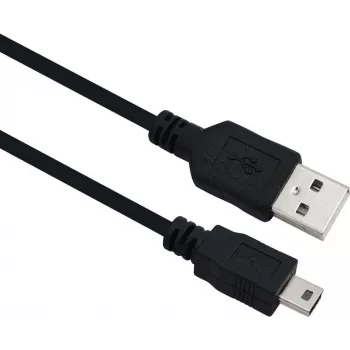 USB cable helos 288316 — USB A male to Mini-USB B 2.0, 3 m length