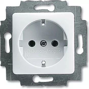 Busch Jaeger 2011-0-2829 Socket Outlet CEE 7/3 White (2011-0-2829)