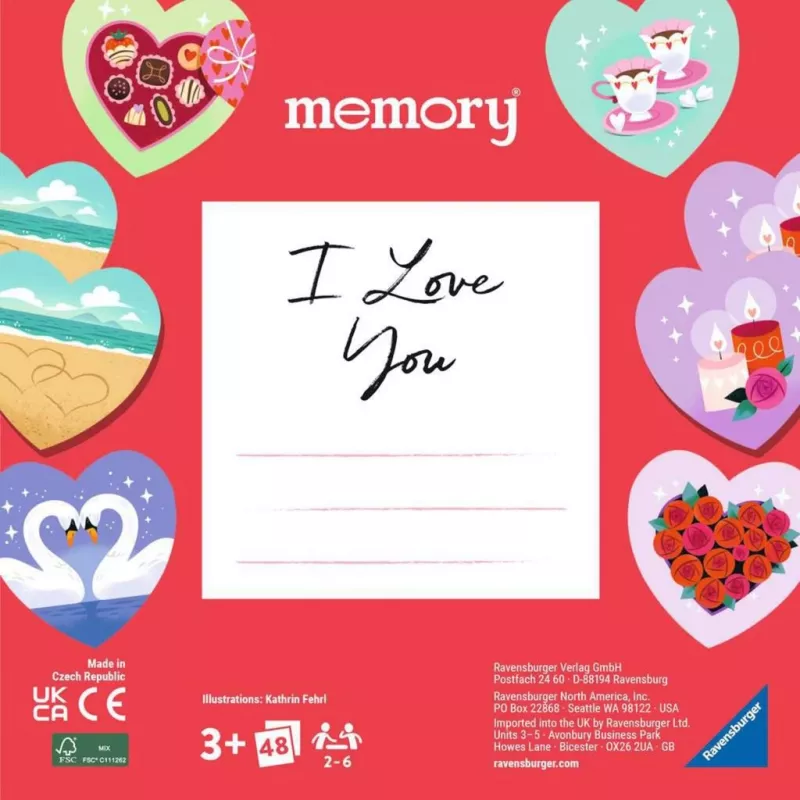 memory moments - I love you, Memory Game