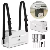 CPU holder MACLEAN MC-116W adjustable height and swivel design for under-desk mounting
