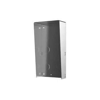 Rain shield for Hikvision intercom accessory DS-KABD8003-RS2/S, stainless steel, 116.4×58×224 mm