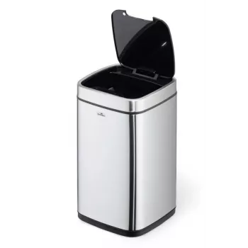Durable TOUCH 12L Rectangular Stainless Steel Silver Black