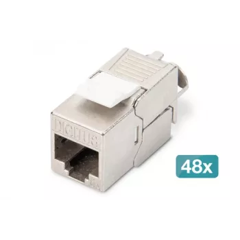 Digitus CAT 6A Keystone Module shielded toolfree Modul 48 pcs