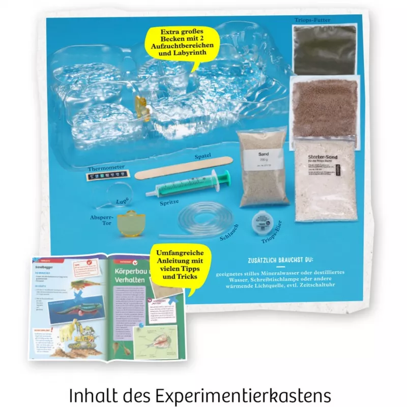 Kosmos 633073 Triops World science experiment kit