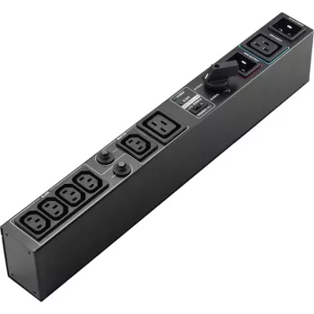 Bluewalker PowerWalker MBS - Umleitungsschalter (Rack - rack-mountable) - AC 208/220/230/240 V - output connectors: 6 - 48,3 cm (19) - Black (UPS2005)