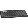 Logitech Pebble Keys 2 K380s - Keyboard - Wireless - Bluetooth LE - QWERTY - Nordic (Danish/Finnish/Norwegian/Swedish) - tonal graphite (920-011879)
