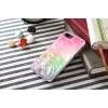 iKins protective phone case for Apple iPhone 8/7 – water flower pattern, white