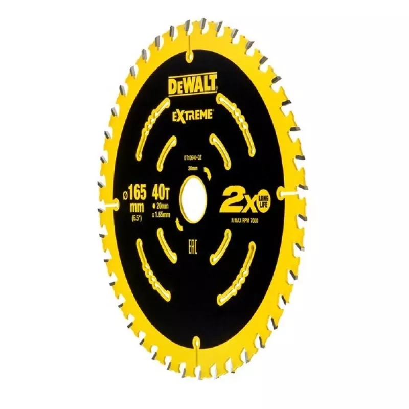 Circular saw blade DeWALT DT10640-QZ 16.5 cm