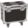 Roadinger Flightcase for 2x TMH-S90/H90/B90 models – protective transport case