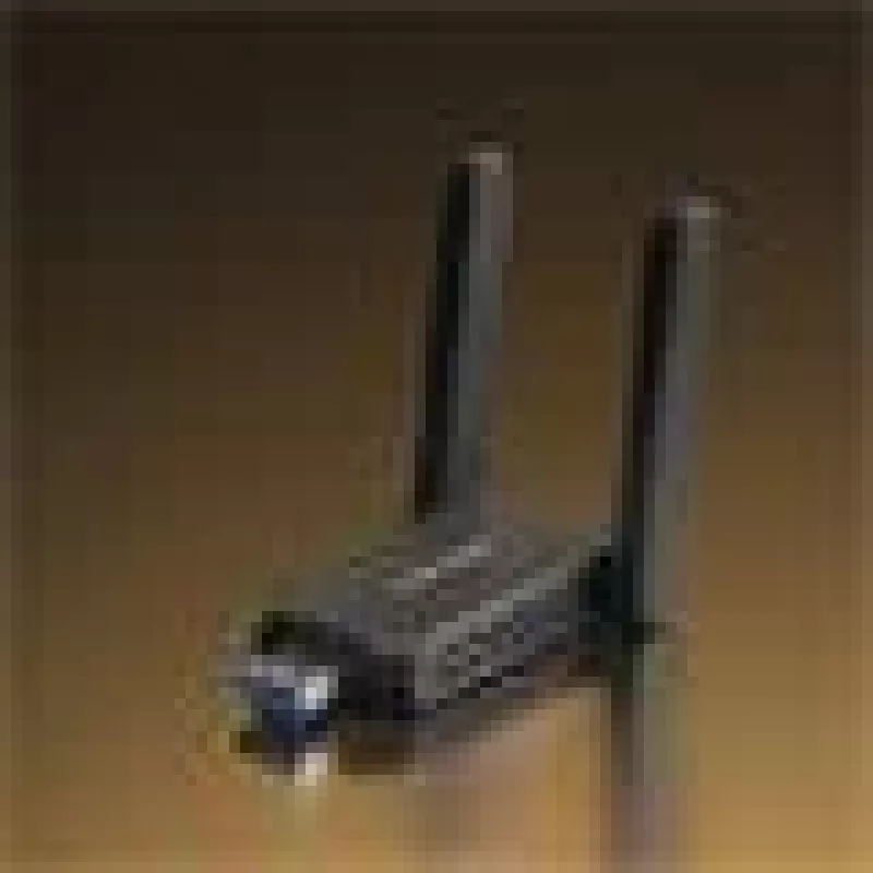 Wi‑Fi USB Adapter MERCUSYS MA72XH AX1800 with High‑Gain Antennas, USB-A Plug‑and‑Play