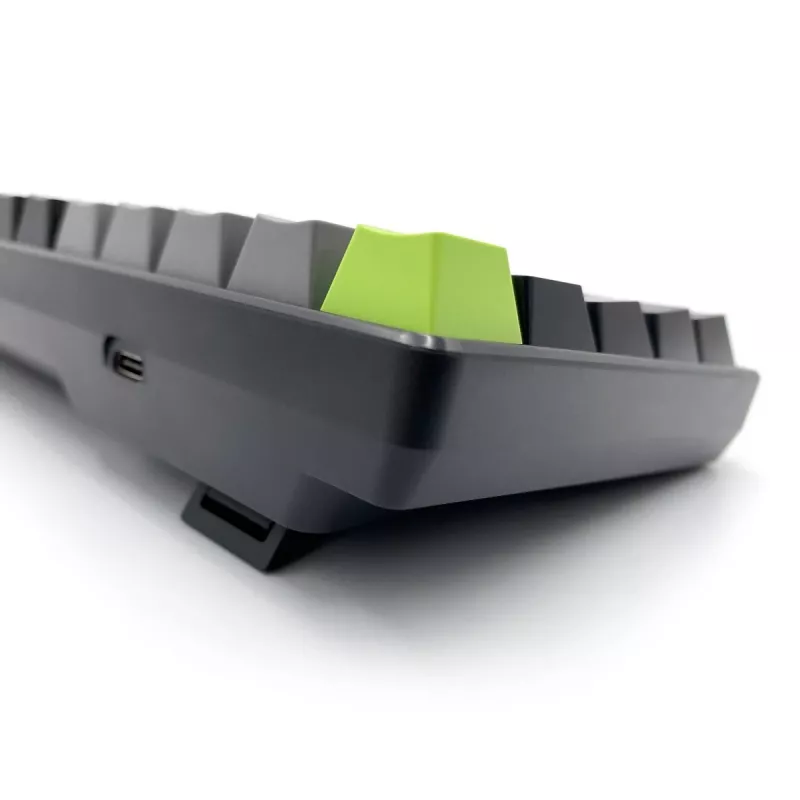 Mechanical keyboard MEDIA-TECH MT1260 Red Core MX60, 60% form factor, CHERRY MX Red switches, RGB backlight, USB, green