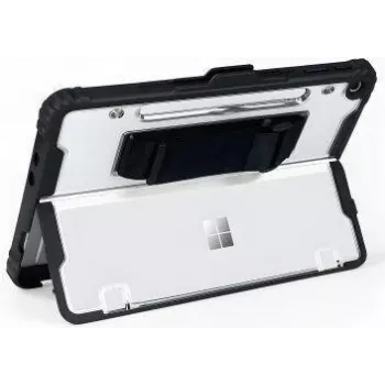 Protective handstrap case jt berlin for Microsoft Surface Pro 12-inch 1st Edition, black transparent