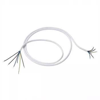 Cable Bachmann H05VV-F 5G 2.5mm2 White 3 m