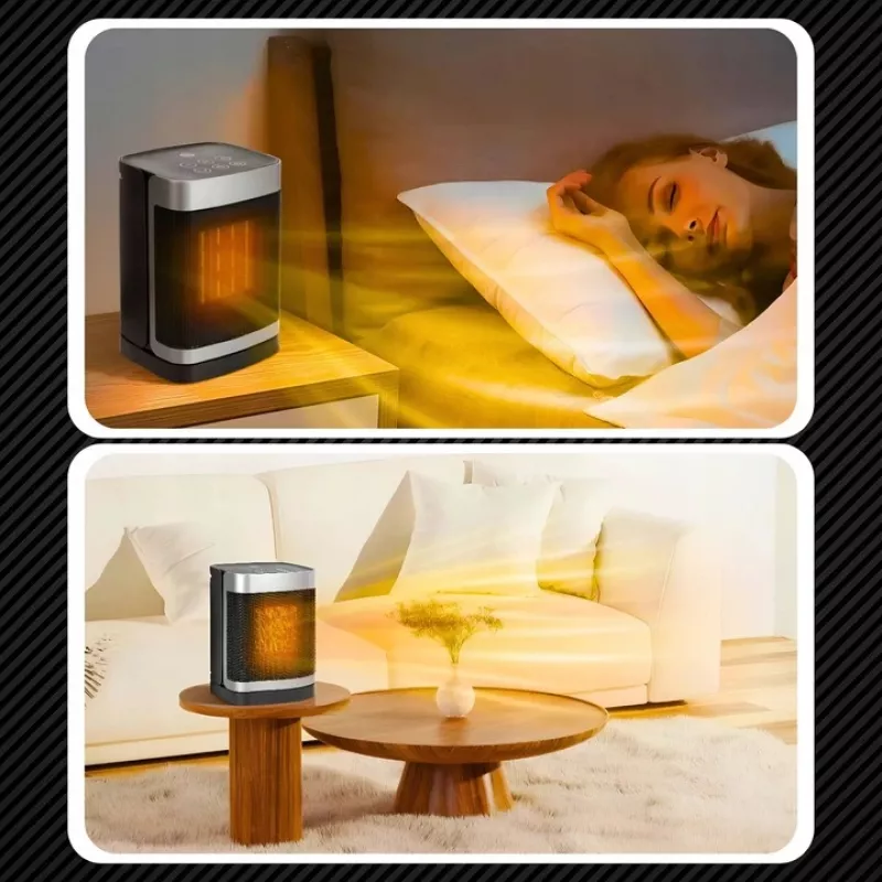 Extralink Ceramic Electric Tower Heater 1500W LED Remote