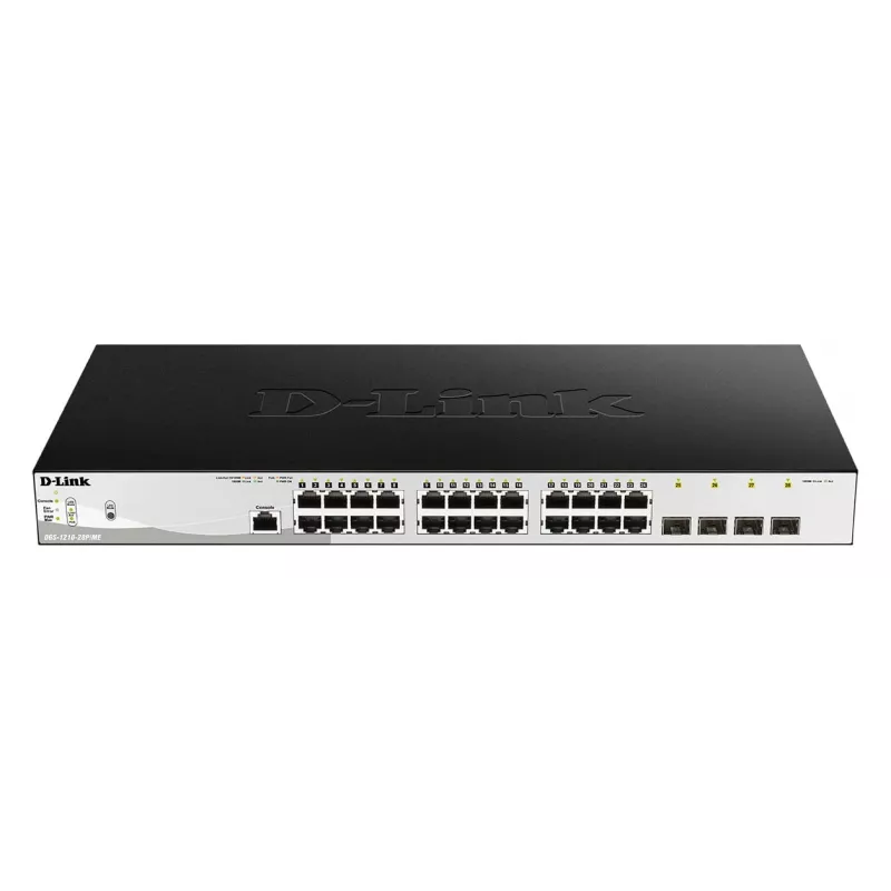 D-Link DGS-1210-28P/ME/E network switch Managed L2/L3 Gigabit Ethernet (10/100/1000) Power over Ethernet (PoE) 1U