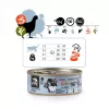 3COTY Turkey with chicken and krill Senior - wet cat food - 80g