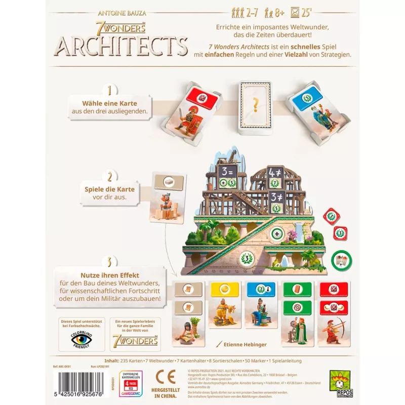 7 Wonders - Architects, Board Game
