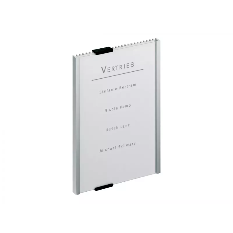 Durable Info Sign Acrylic Aluminium Silver 4806-23