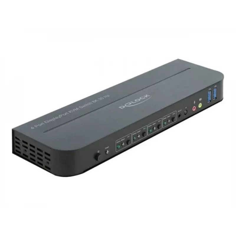KVM switch DeLOCK 11484 Black