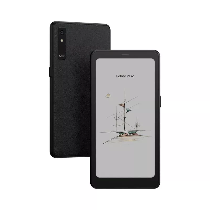 E-Reader Onyx BOOX Palma 2 Pro — 6.13 inch 824×1648, 8GB RAM, 128GB, Android 15, fingerprint, Wi‑Fi, Bluetooth 5.1, SIM slot, 3950 mAh, black