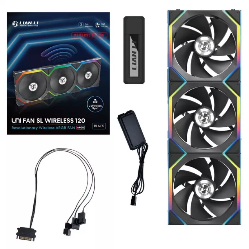 Fan Lian Li UNI FAN SL Wireless 120 Reverse Blade