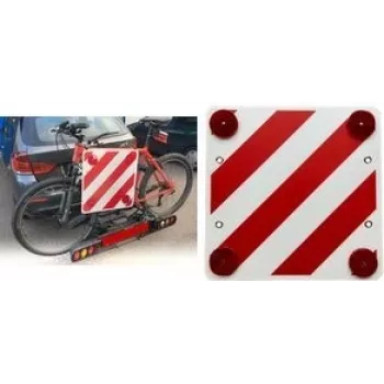 Warning Sign IWH 097604, 50 x 50 x 0.5 mm, reflective safety marker