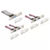 Internal Mini PCIe interface adapter DELOCK 95279 — Serial host, Mini PCIe output, RS-232 support, 460.8 Kbit/s, FIFO 256 B, 30×51×10 mm