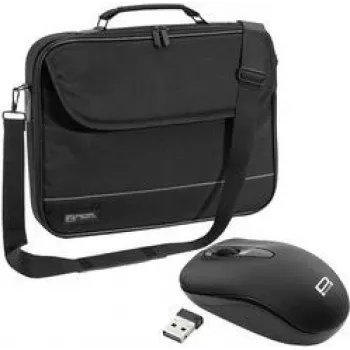 PEDEA Notebook Bag Fair 15.6 (39,6 cm), black + PC Mouse (SET010-66068010)