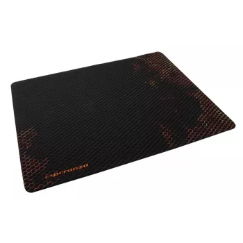 Mouse pad ESPERANZA EA146R — rubber gaming pad 440×354×4 mm, non-slip base, black/red