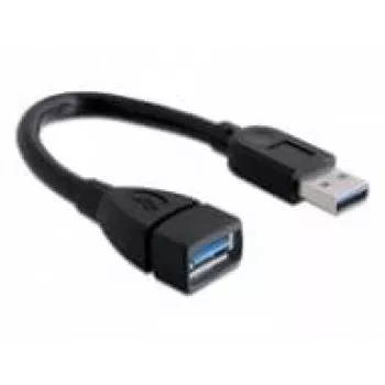 USB Cable DeLOCK 82776 0.15 m Black