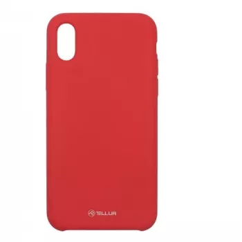 Phone case Tellur Silicone Cover for iPhone XS — Red