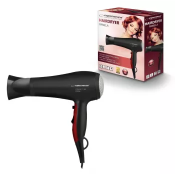 Esperanza Ebh004k Pamela 2200w Hair Dryer Silver