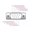 DeLOCK Adapter USB 2.0 Type-A to Serial RS-232 D-Sub 9 pin male 0.25 m