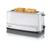 Toaster Severin AT 2234 4 slice(s) 1400 W Grey White