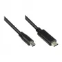 Good Connections USB2.0 Cable C-Mini B5pol. black 1,8m