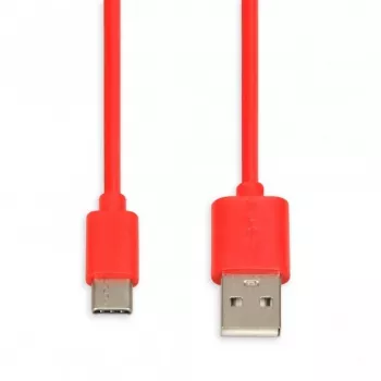 USB cable IBOX IKUMTCR 1 m, USB A to USB‑C, USB 2.0, red