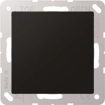 Wall plate cover Jung A594-0SWM screwless plastic blind cover for modular switches