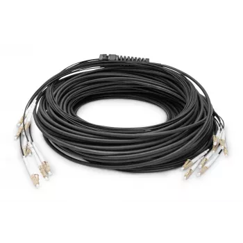 Digitus Pre-assembled Fiberglass Universal Breakout Cable OM4 8 Fibers LC/UPC 75m