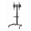 TV stand GEMBIRD TVS-55T-01 for 32–55 inch TVs, steel, height-adjustable VESA 100x100–400x400, tilt, wheels, max load 35 kg
